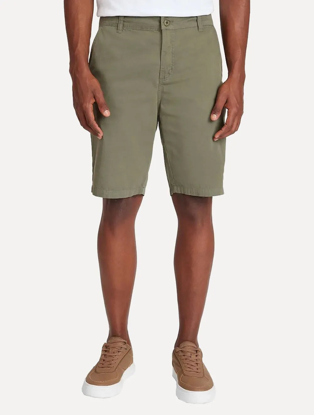Bermuda Aramis Masculina Chino Color Essential Verde Militar
