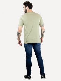 Camiseta John John Masculina JJ Basic Logo Rusty Verde Claro