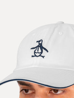 Boné Original Penguin Masculino Tradicional Bordado Branco