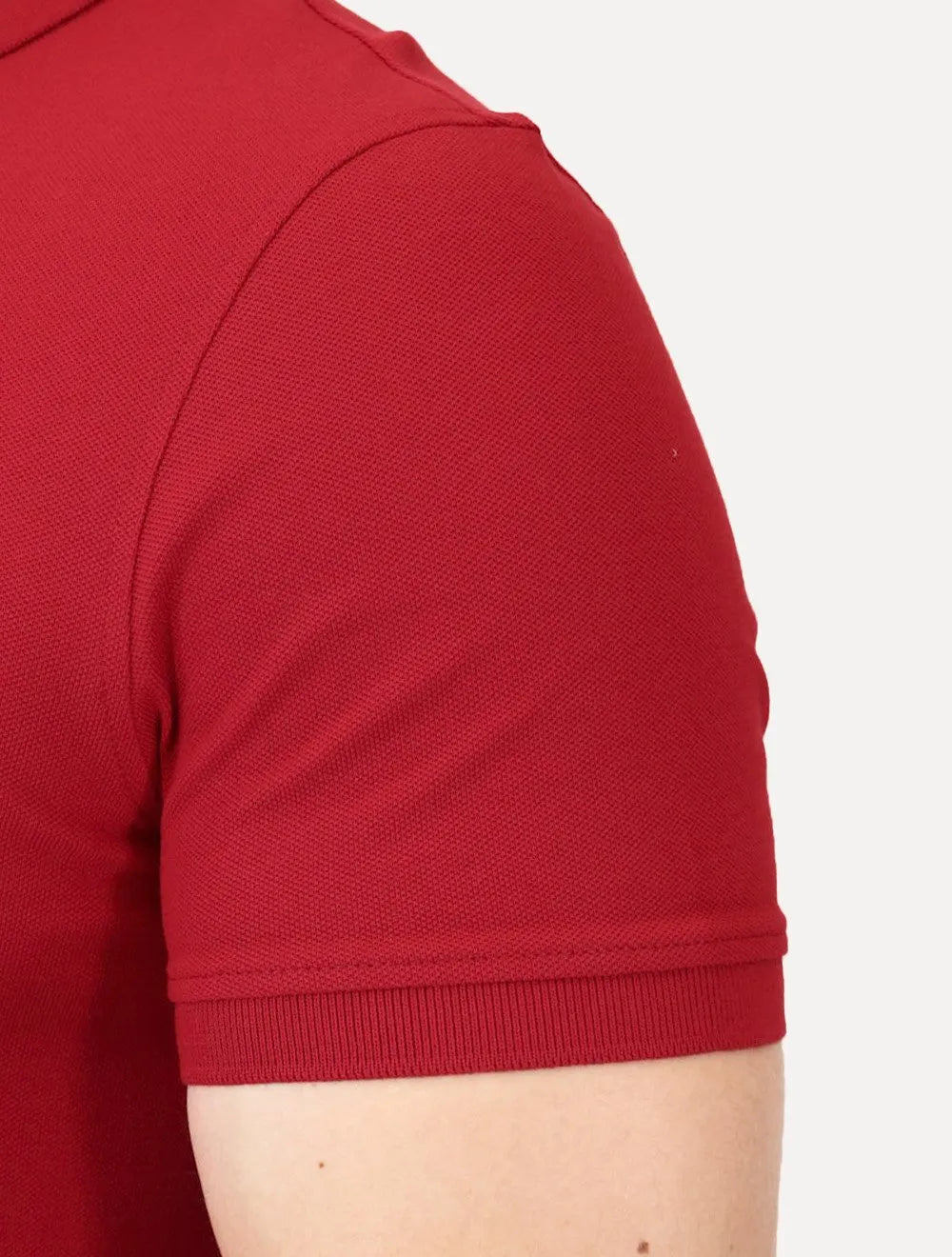 Polo Tommy Hilfiger Masculina Regular Piquet 1985 Vermelho Médio