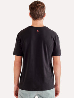 Camiseta Reserva Masculina Estampada Receita Cerveja Preta