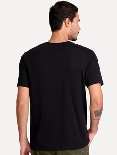 Camiseta John John Masculina Regular Fit Brand Preto