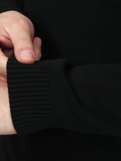 Suéter Dixen Masculino Tricot Basic Crewneck Preto