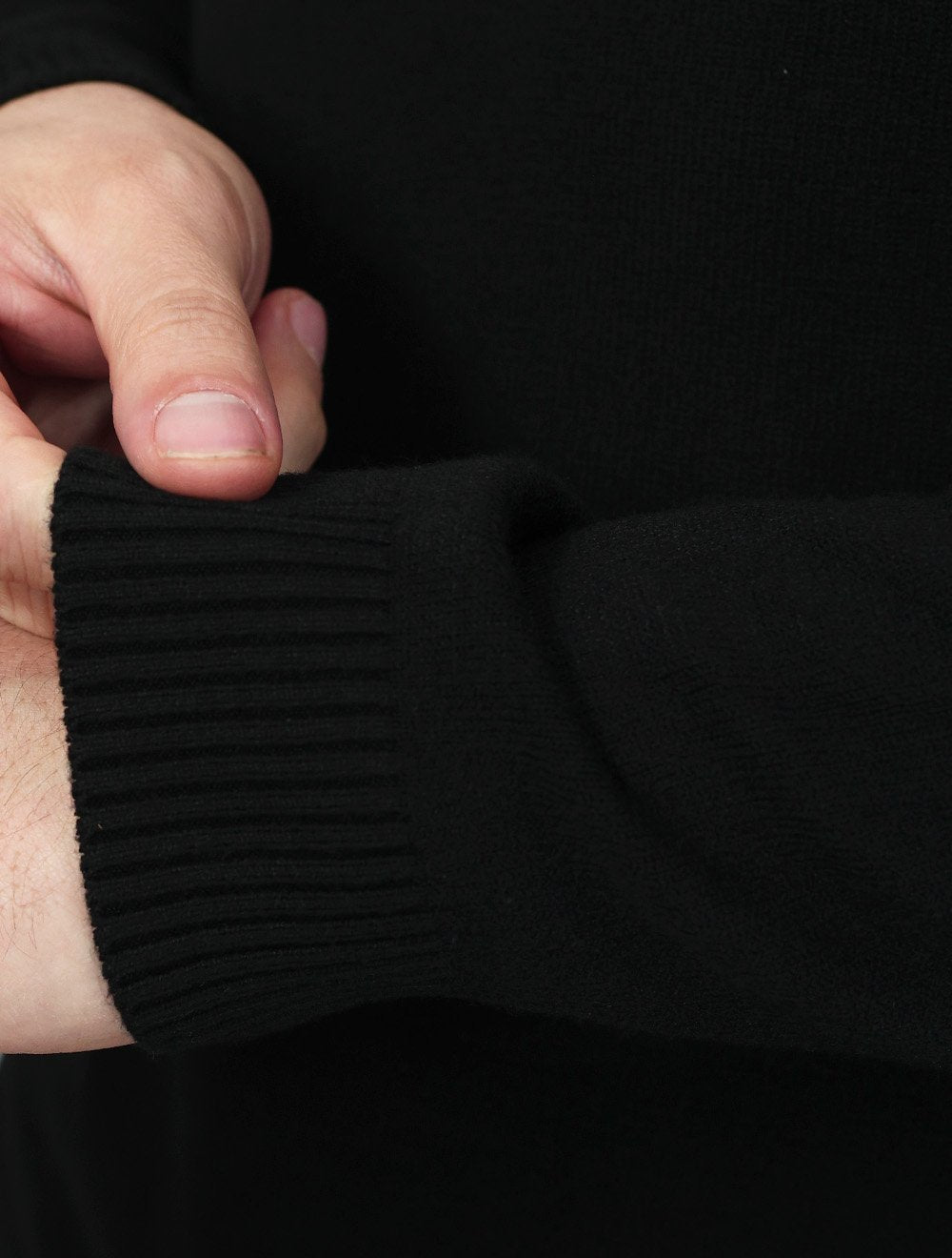 Suéter Dixen Masculino Tricot Basic Crewneck Preto