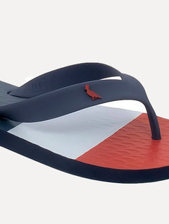 Chinelo Reserva Trancoso Classic Marinho/Branco/Vermelho