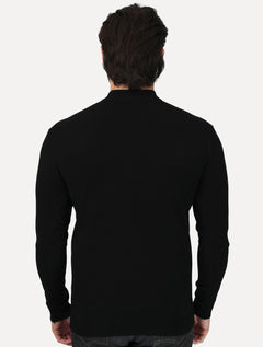 Suéter Dixen Masculino Tricot Basic Crewneck Preto