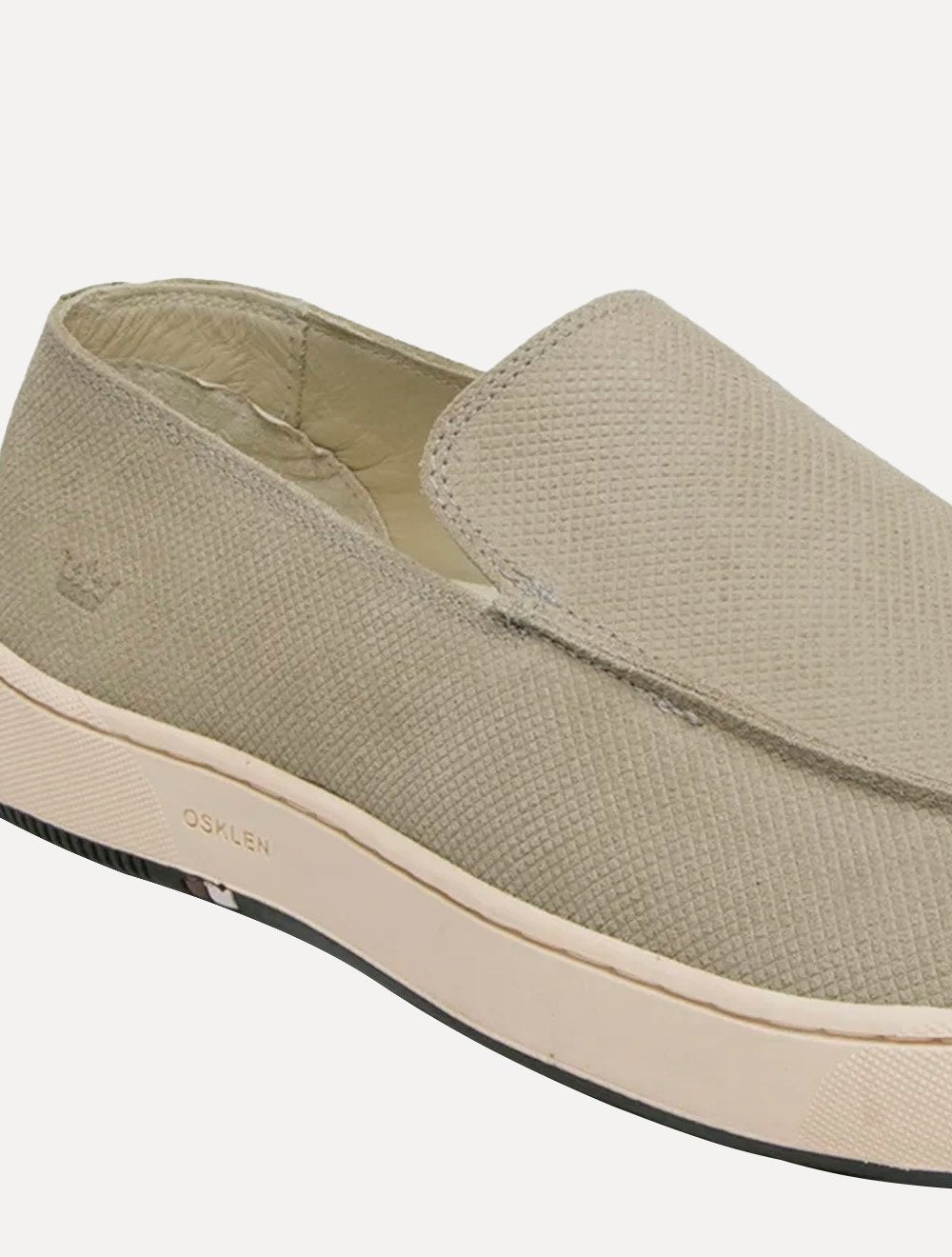 Tênis Osklen Masculino Texture Moc Soho Soft Cáqui