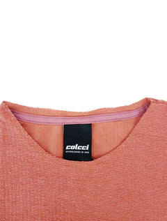 Moletom Colcci Masculino Crewneck Texture Refile Terracota Mescla