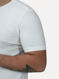 Camiseta King & Joe Masculina Premium Cotton Flex Estampada Off White