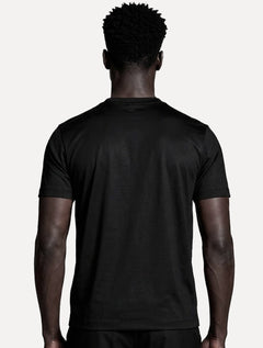 Camiseta Aramis Masculina Basic Silk Blend Modal Preta