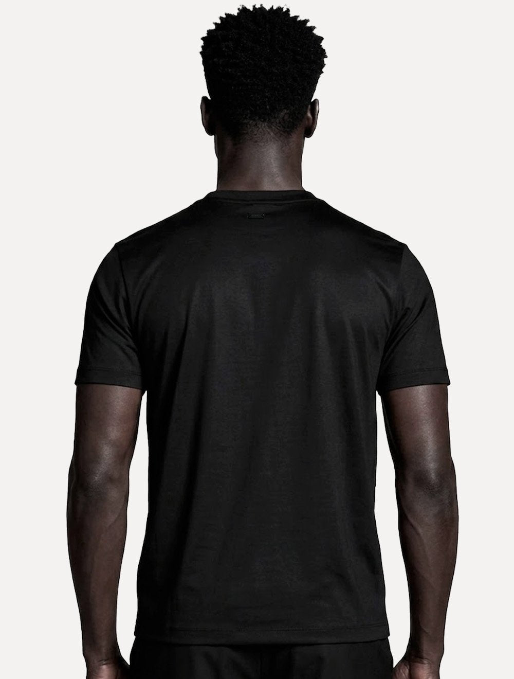 Camiseta Aramis Masculina Basic Silk Blend Modal Preta