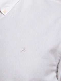 Camisa Aramis Masculina Slim Oxford Planalto Branca