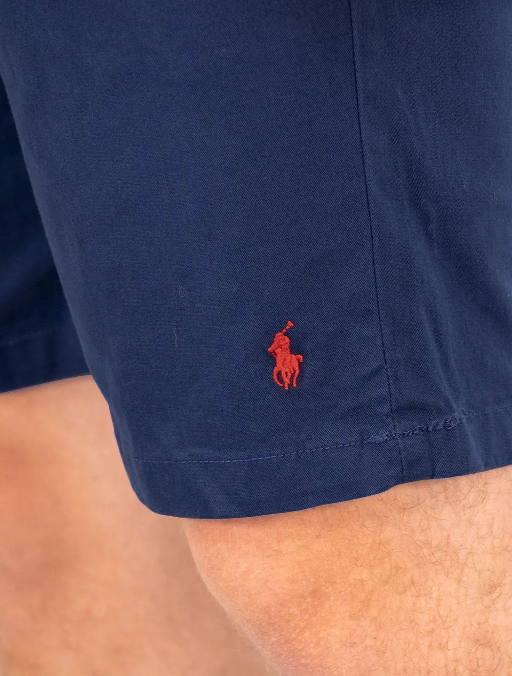 Bermuda Ralph Lauren Masculina Sarja Chino Azul Royal