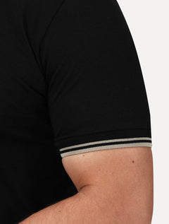 Camiseta King & Joe Masculina Premium Cotton Sport Preta