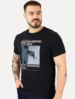 Camiseta Calvin Klein Jeans Masculina Nowhere To Go Preta