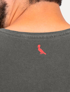 Camiseta Reserva Masculina Basic Red Woodpecker Stoned Cinza Escuro