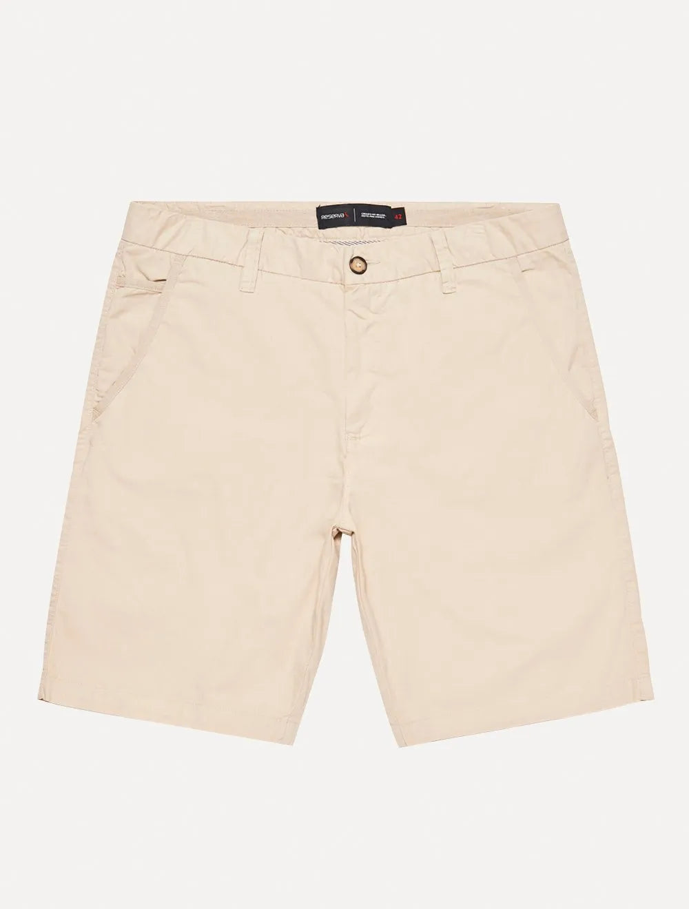 Bermuda Reserva Masculina de Sarja Casual Iron Areia