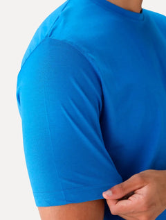 Camiseta Aleatory Masculina Dark Grey Icon Azul Royal