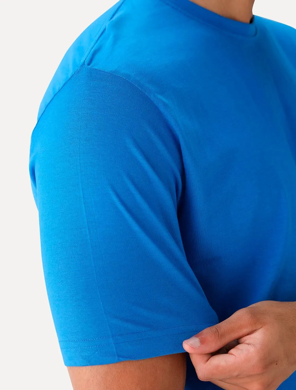 Camiseta Aleatory Masculina Dark Grey Icon Azul Royal