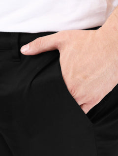 Calça Armani Exchange Masculina Social Stretch Chino Preta