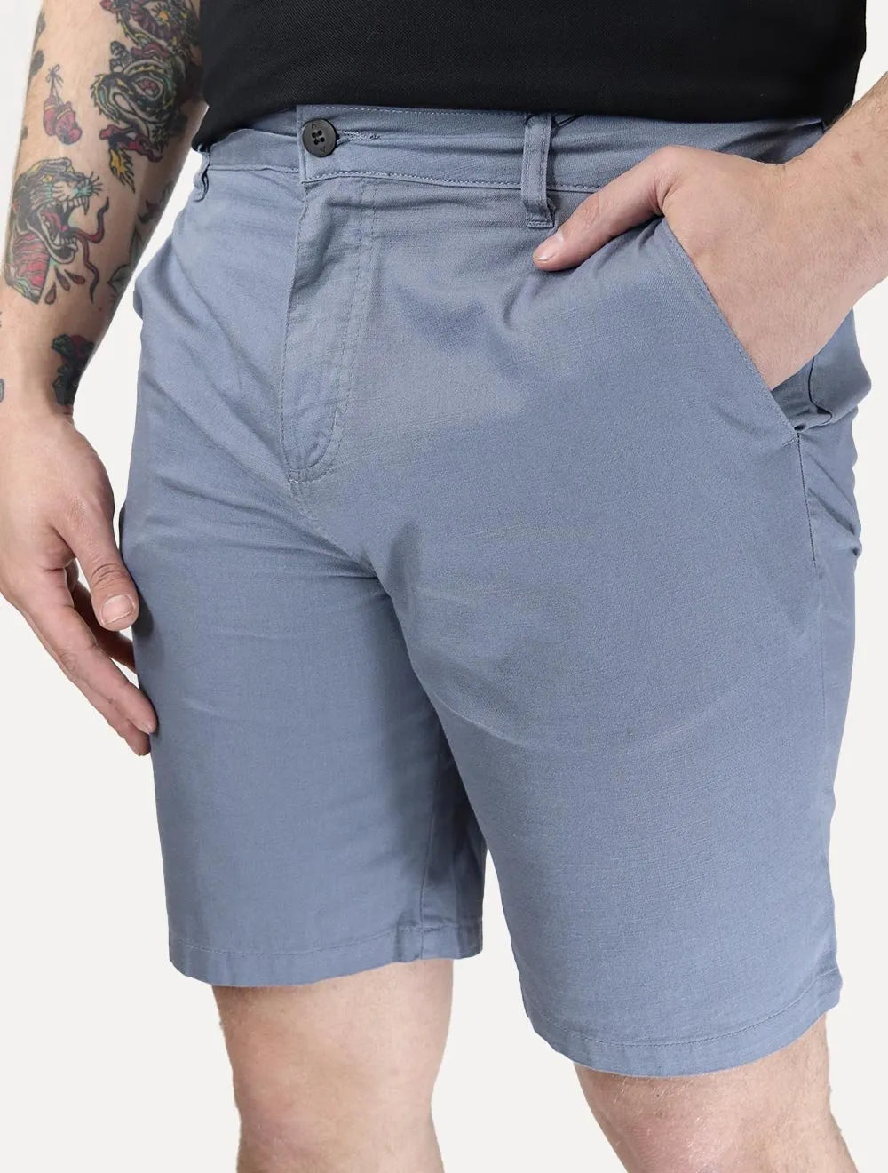 Bermuda Aramis Masculina Chino Flame Azul Médio