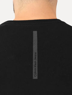 Camiseta Calvin Klein Jeans Masculina Nowhere To Go Preta