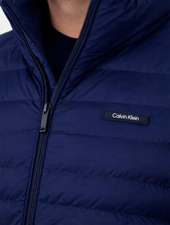 Jaqueta Calvin Klein Masculina Puffer Waterproof Azul Marinho