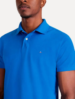Polo Aramis Masculina Basic Piquet Azul Royal