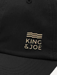 Boné King & Joe Masculino Básico Relevo com Metal Preto