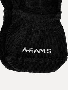 Meia Aramis Masculina Invisível Preta Kit 3 Pares