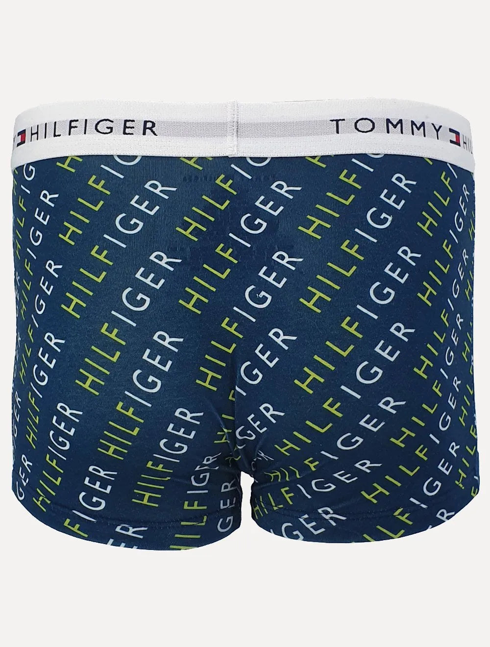 Kit Cuecas Tommy Hilfiger Cotton Stretch Trunk Repeat Colors Azul 3UN