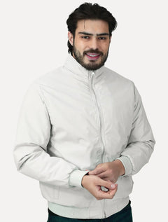 Jaqueta Dixen Masculina Thermic Full Zip Cinza Claro