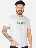 Camiseta Levis Masculina Relaxed Center Logo Branca