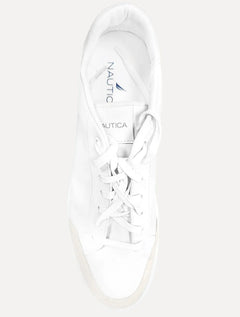 Tênis Nautica Masculino SL Couro Branco