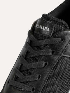 Tênis Dudalina Masculino SL Textil Sheepsky Preto