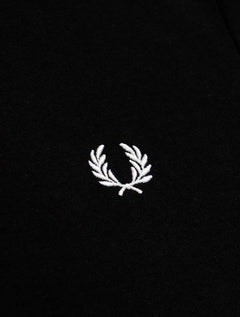 Camiseta Fred Perry Masculina Regular Back Graphic Laurel Preta