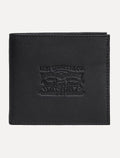 Carteira Levis Masculina Leather Mid Logo Preta