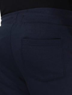 Bermuda John John Moletom New Basic  Azul Marinho