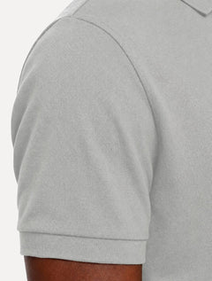 Polo Aramis Masculina Basic Piquet Mono Chumbo