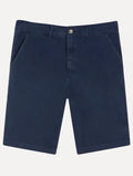 Bermuda Ellus Masculina Sarja Slim Color Twill Power Azul Marinho