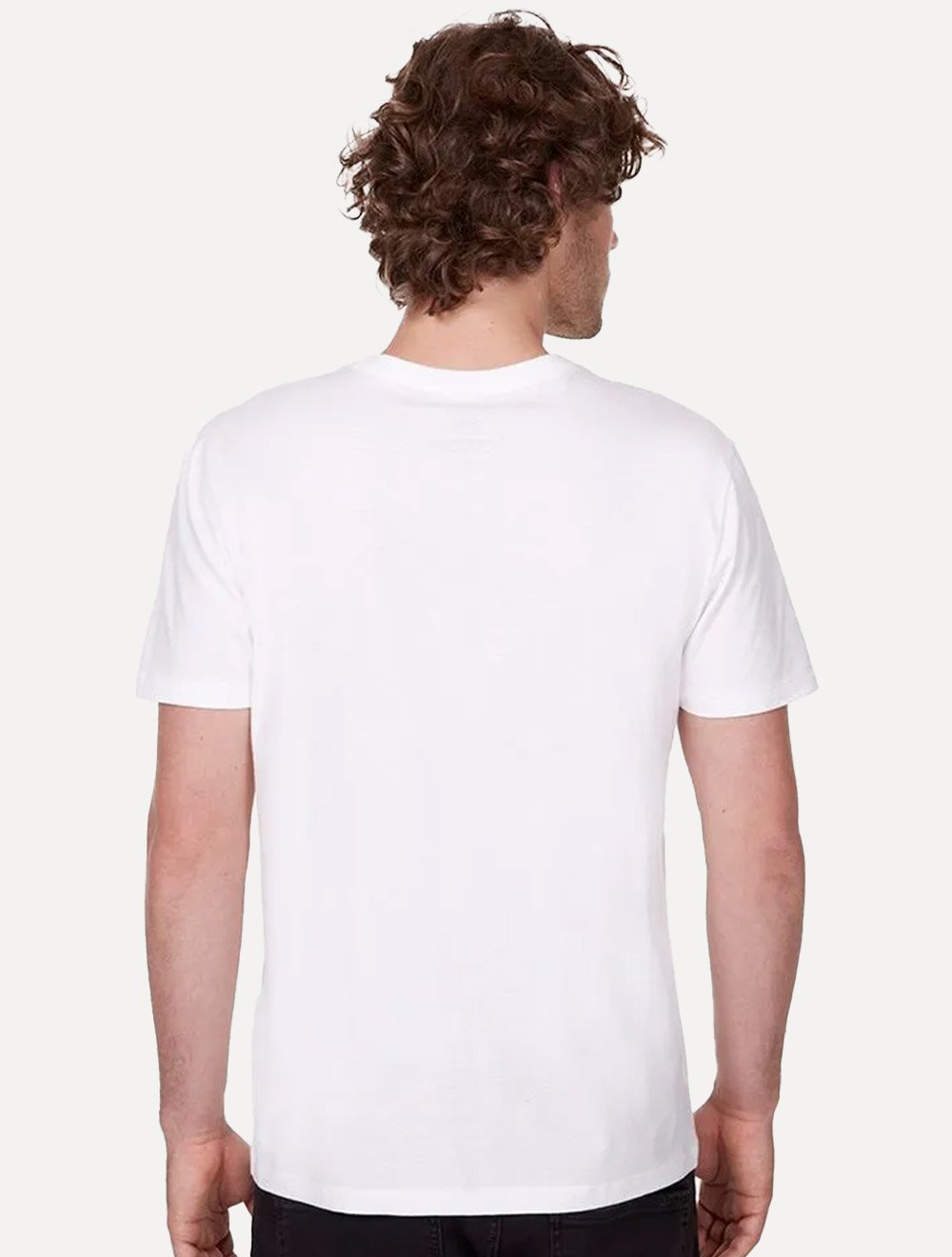 Camiseta John John Masculina Regular Fin Fish Off-White