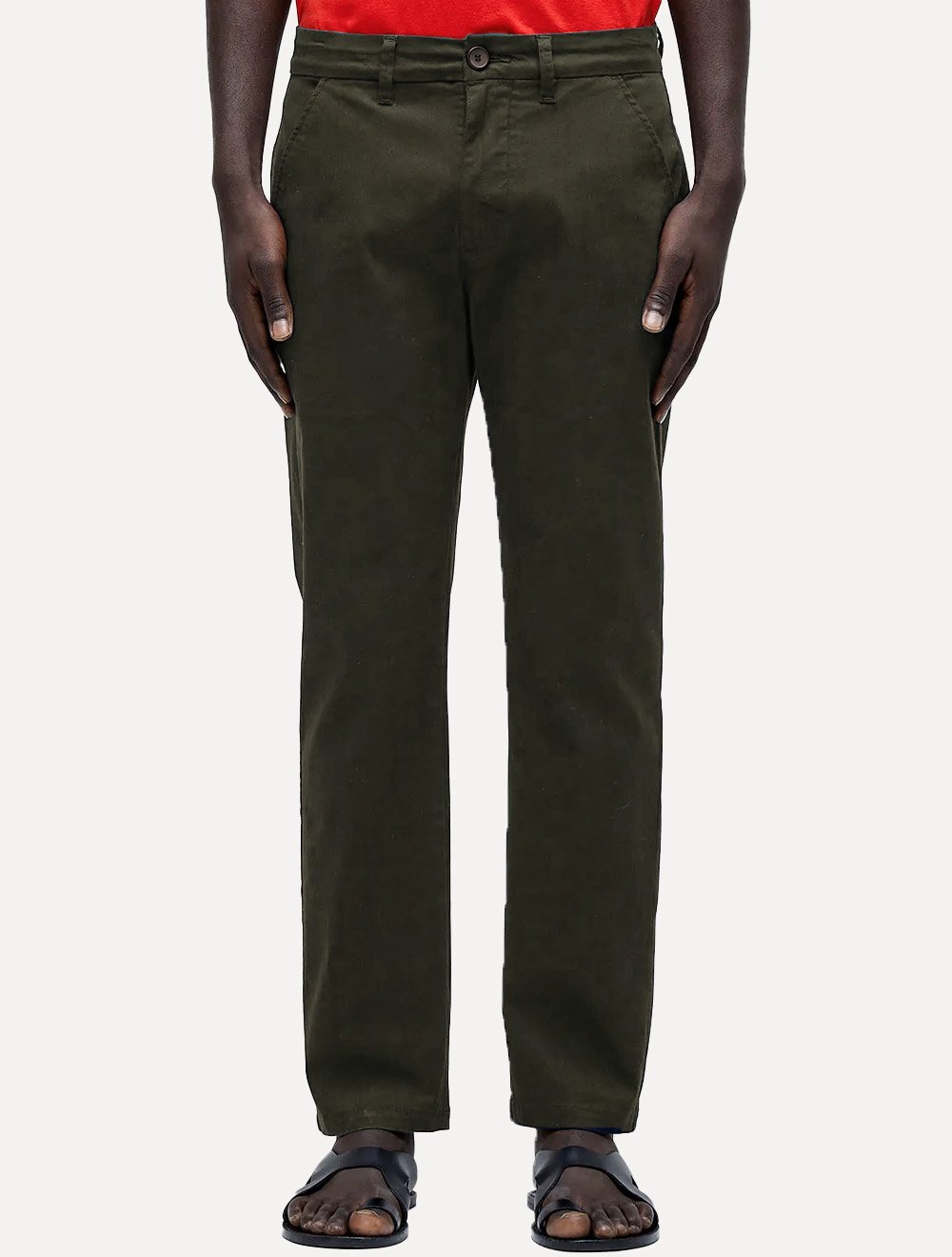 Calça Osklen Masculina Alfaiataria Comfort Paper Marrom