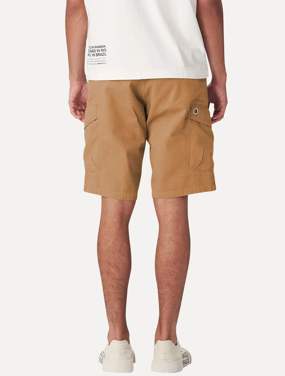 Bermuda Osklen Masculina Cargo Casual Crystal New Marrom
