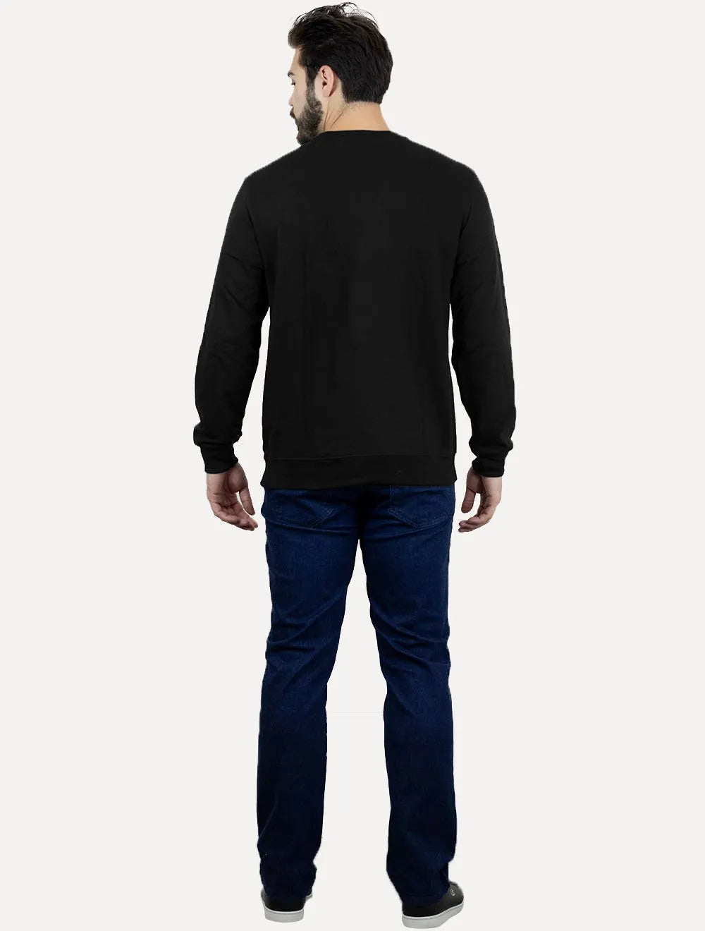 Moletom Calvin Klein Masculino Logo New York Preto
