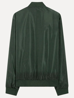 Jaqueta Ellus Masculina Nylon Light Bomber Pocket Verde Escuro