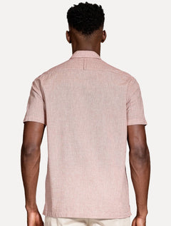 Camisa Aramis Masculina Regular Loop Flame Altino Rosa Mescla
