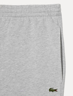 Calça Lacoste Masculina Moletom Sport Cotton Fleece Croco Cinza Mescla