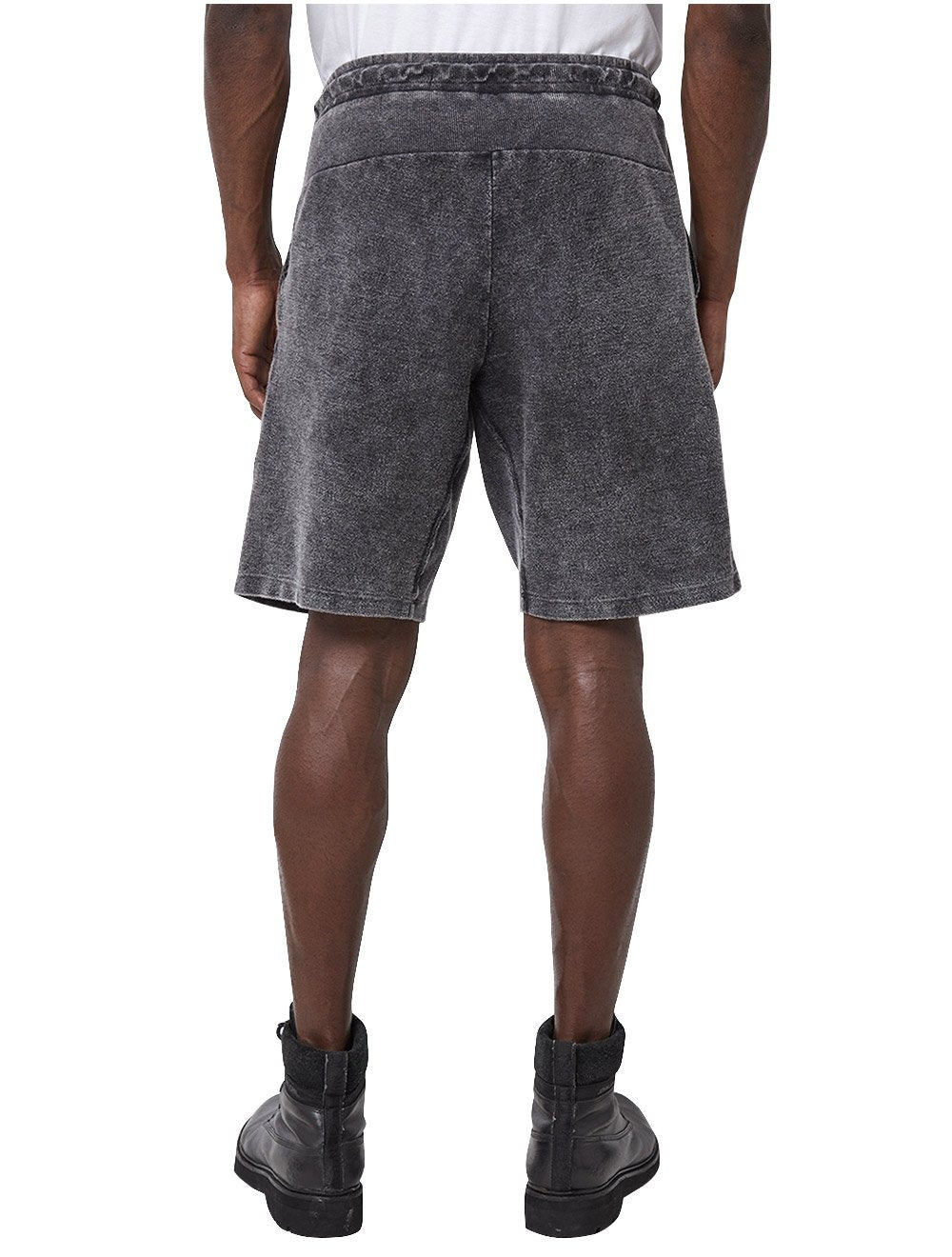 Bermuda John John Moletom Masculina Torino Preto Mescla