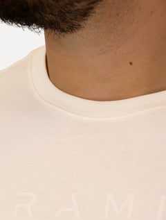 Camiseta Aramis Masculina Regular Braile Off-White
