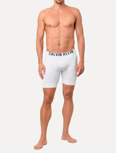 Cueca Calvin Klein Long Boxer Intense Power Seamless Eco Branca